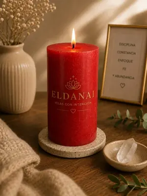 Ritual Conexión — Vela y Cuarzo ELDANAI